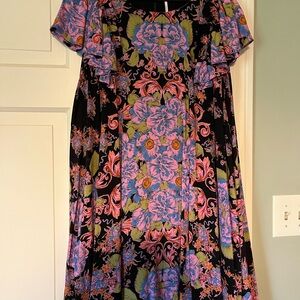 Free People swing mini dress sz small